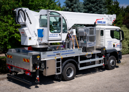 podnośnik koszowy mj375