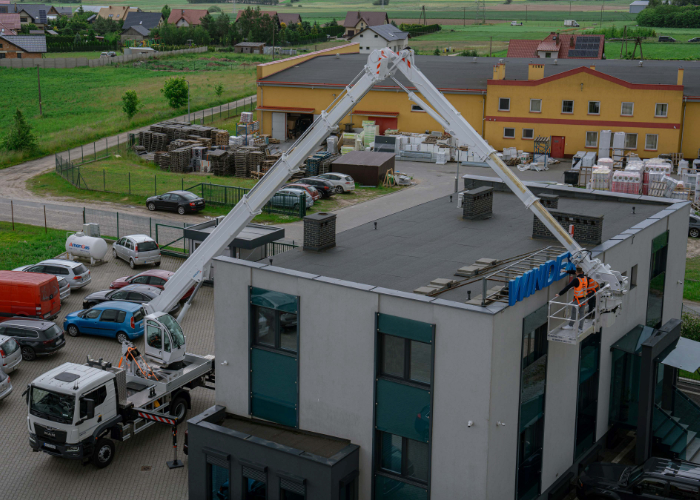 podnośnik koszowy MJ375