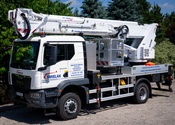 podnośnik koszowy MJ375