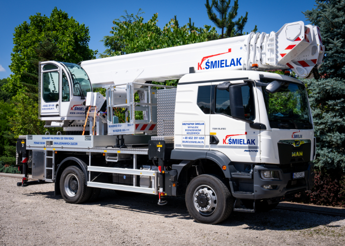 podnośnik koszowy MJ375